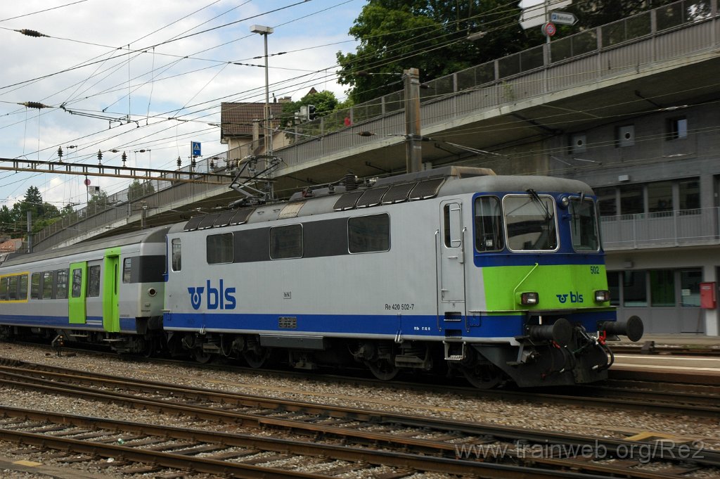 1901-0049-220610.jpg - BLS Re 420.502-7 / Bern HB 22.6.2010