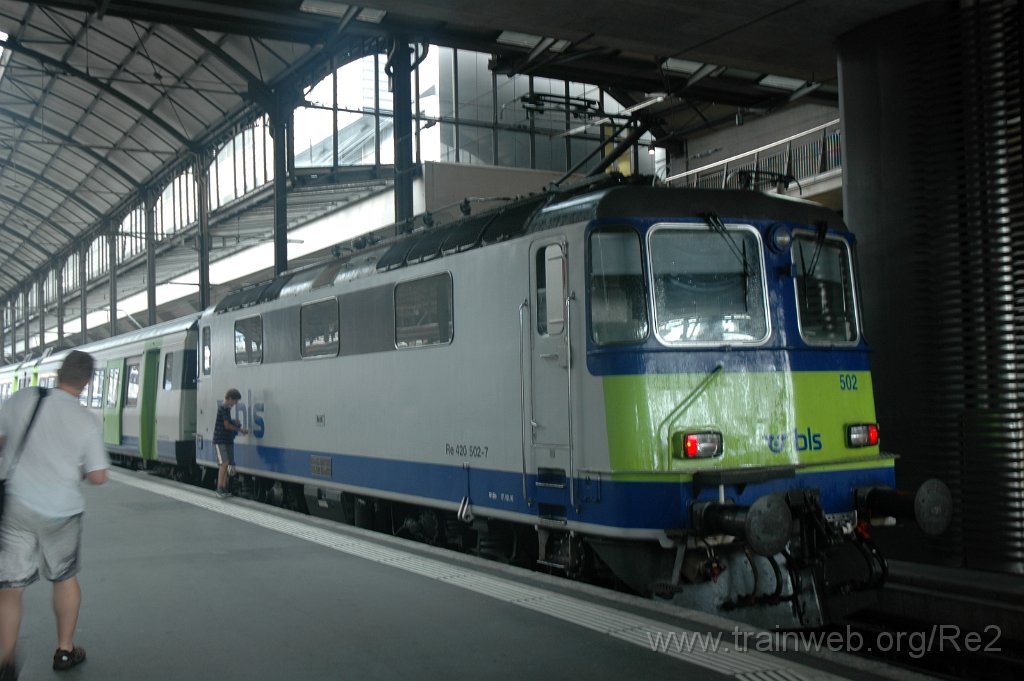2540-0026-020812.jpg - BLS Re 420.502-7 / Luzern 2.8.2012