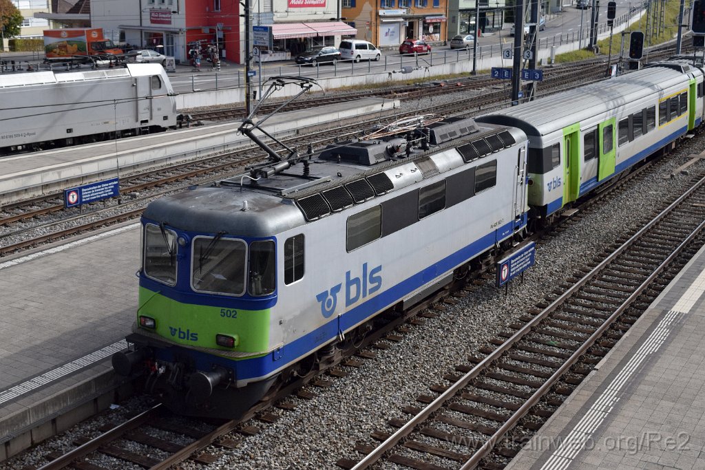 7807-0044-251021.jpg - BLS Re 420.502-7 (Re 91 85 4 420 502-7 CH-BLS) / Spiez 25.10.2021