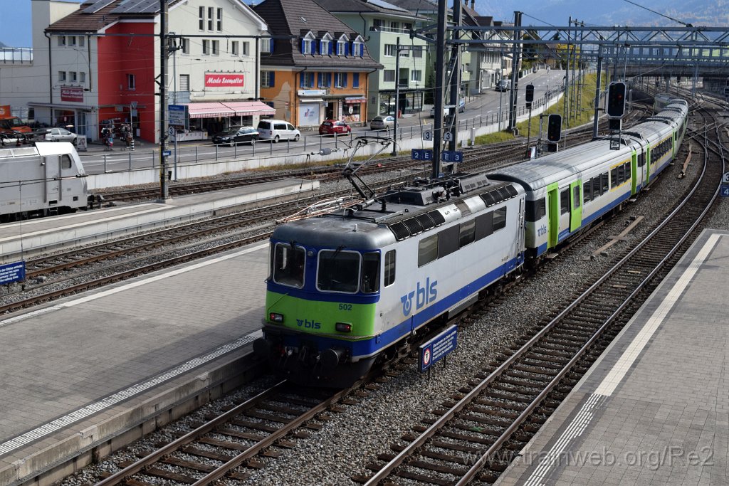 7807-0048-251021.jpg - BLS Re 420.502-7 (Re 91 85 4 420 502-7 CH-BLS) / Spiez 25.10.2021