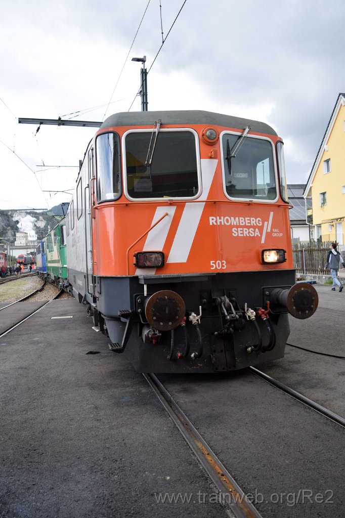 9362-0027-140924.jpg - Sersa Re 420.503-5 ''Valentina'' (Re 91 85 4 420 503-5 CH-SERSA) / Balsthal (Dépot) 14.9.2024