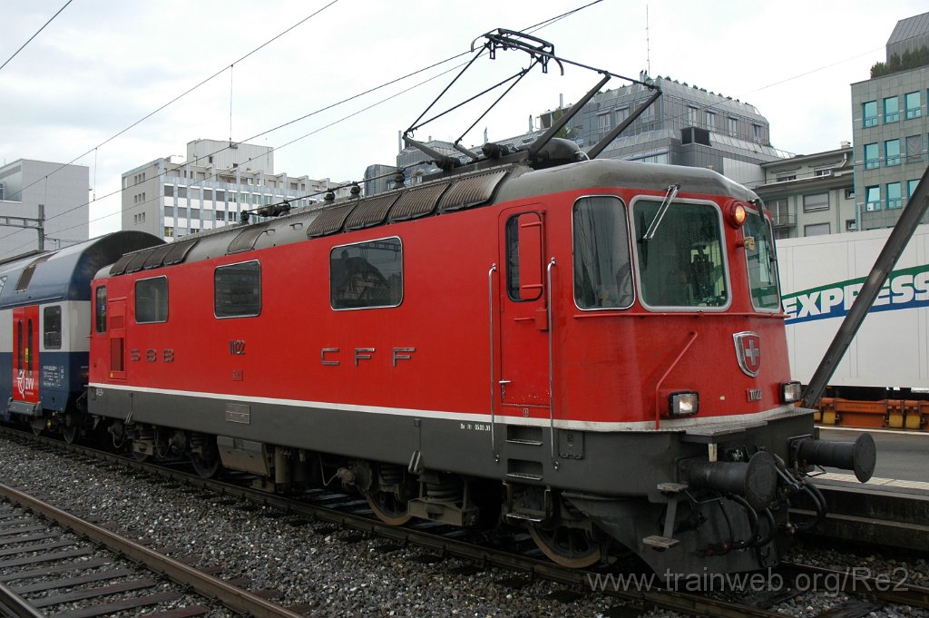 1950-0036-220710.jpg - SBB-CFF Re 4/4'' 11122 / Aarau 22.7.2010