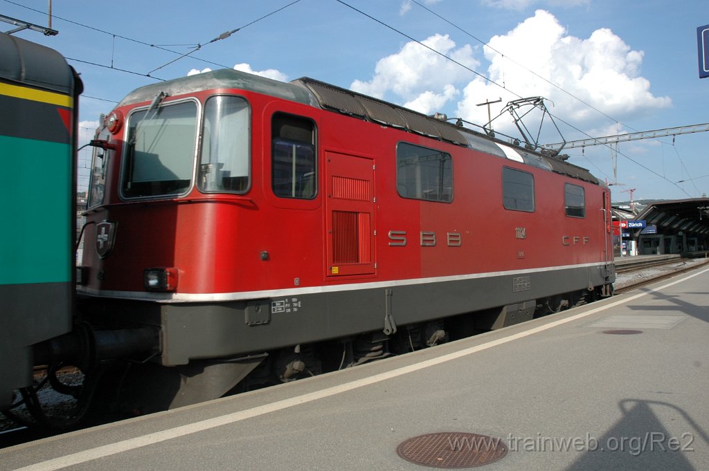 2423-0036-300512.jpg - SBB-CFF Re 4/4'' 11124 / Zürich HB 30.5.2012