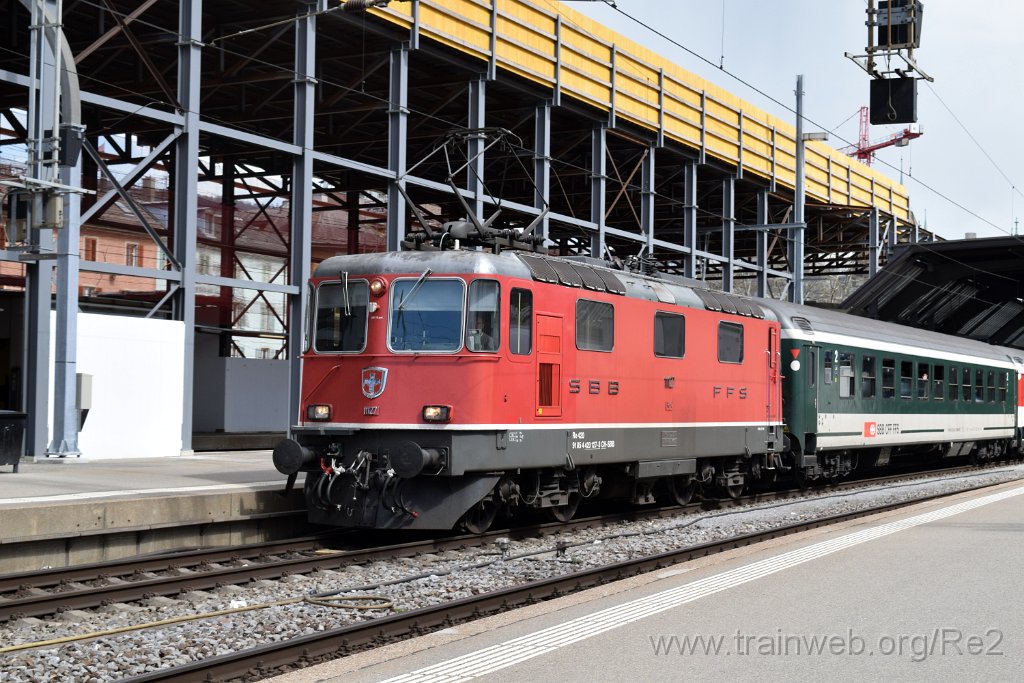 4918-0020-130418.jpg - SBB-CFF Re 4/4'' 11127 (Re 420.127-3)  (Re 91 85 4 420 127-3 CH-SBB) / Zürich HB 13.4.2018