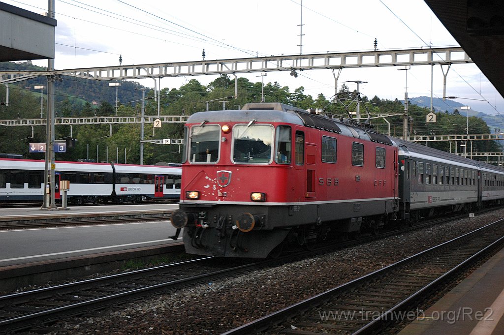 3244-0013-170814.jpg - SBB-CFF Re 4/4'' 11128 / Arth-Goldau 17.8.2014
