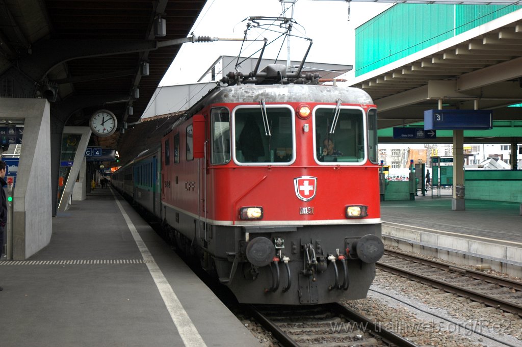1820-0043-040310.jpg - SBB-CFF Re 4/4'' 11131 / Zürich HB 4.3.2010