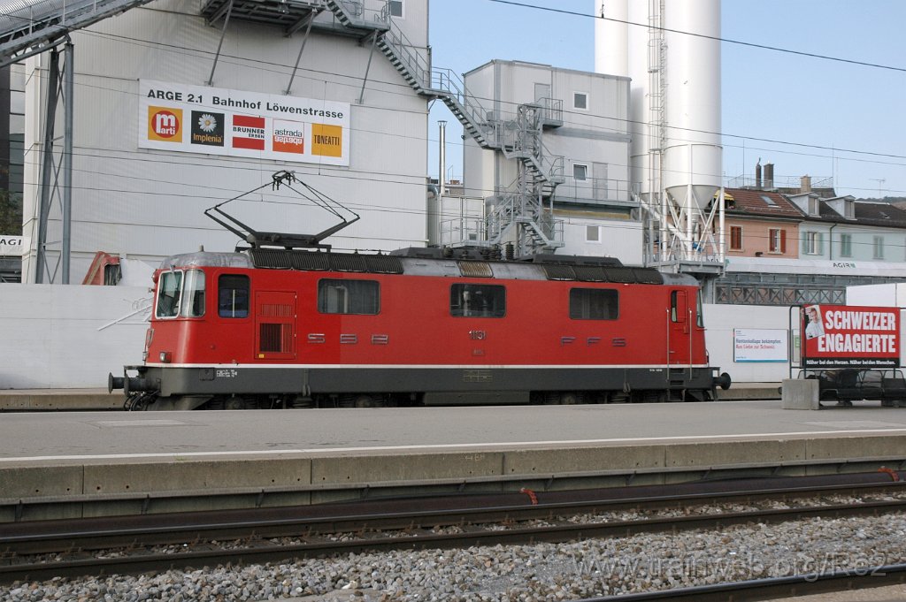 2170-0021-180811.jpg - SBB-CFF Re 4/4'' 11131 / Zürich HB 18.8.2011