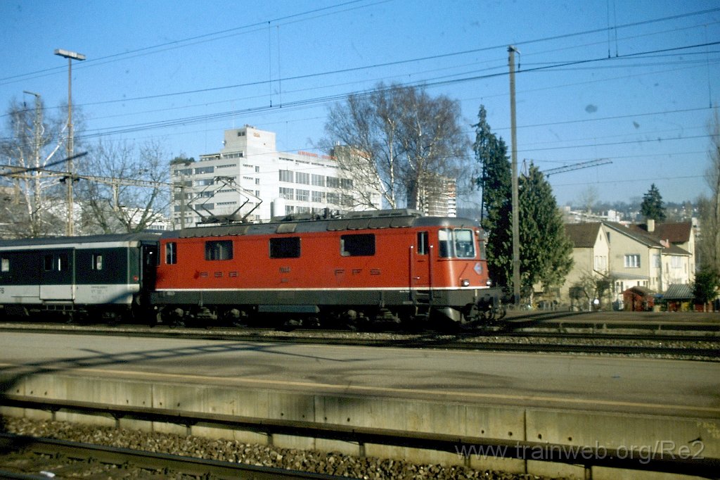 0701-0033.jpg - SBB-CFF Re 4/4'' 11133 / Zürich-Altstetten 13.2.1998