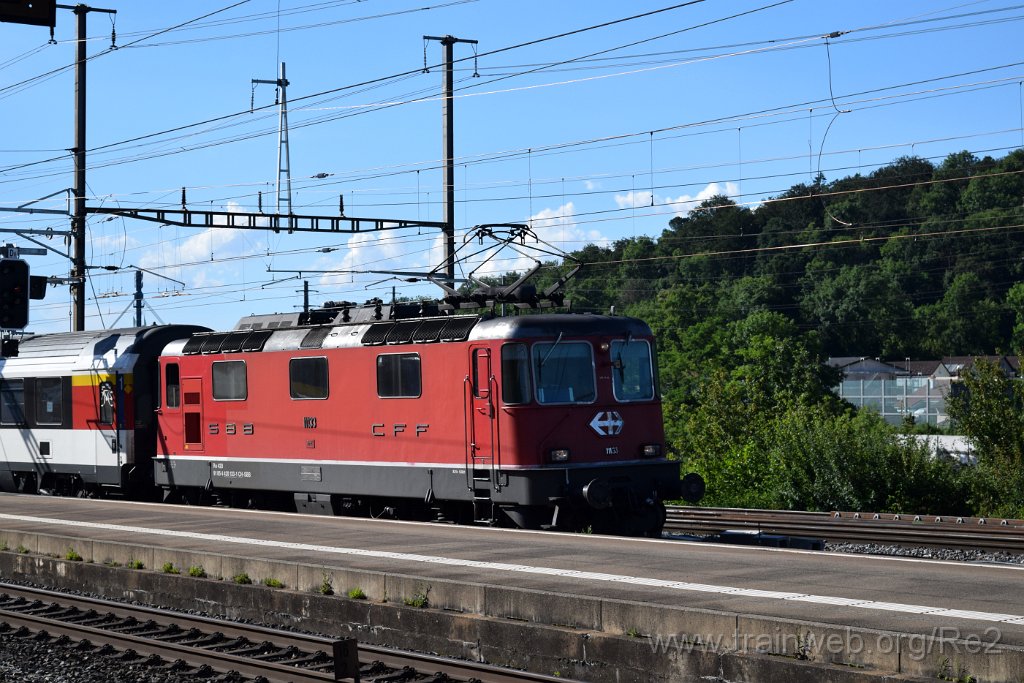 4019-0006-180716.jpg - SBB-CFF Re 4/4'' 11133 (Re 420.133-1)  (Re 91 85 4 420 133-1 CH-SBB) / Killwangen-Spreitenbach 18.7.2016