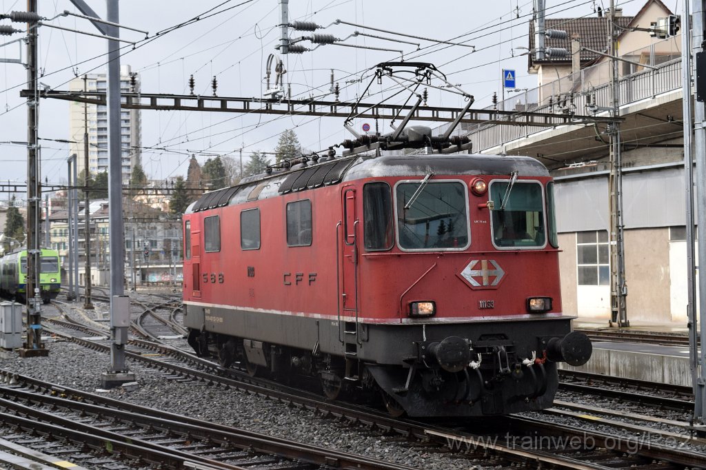 7871-0045-210222.jpg - SBB-CFF Re 4/4'' 11133 (Re 420.133-1)  (Re 91 85 4 420 133-1 CH-SBB) / Bern HB 21.2.2022