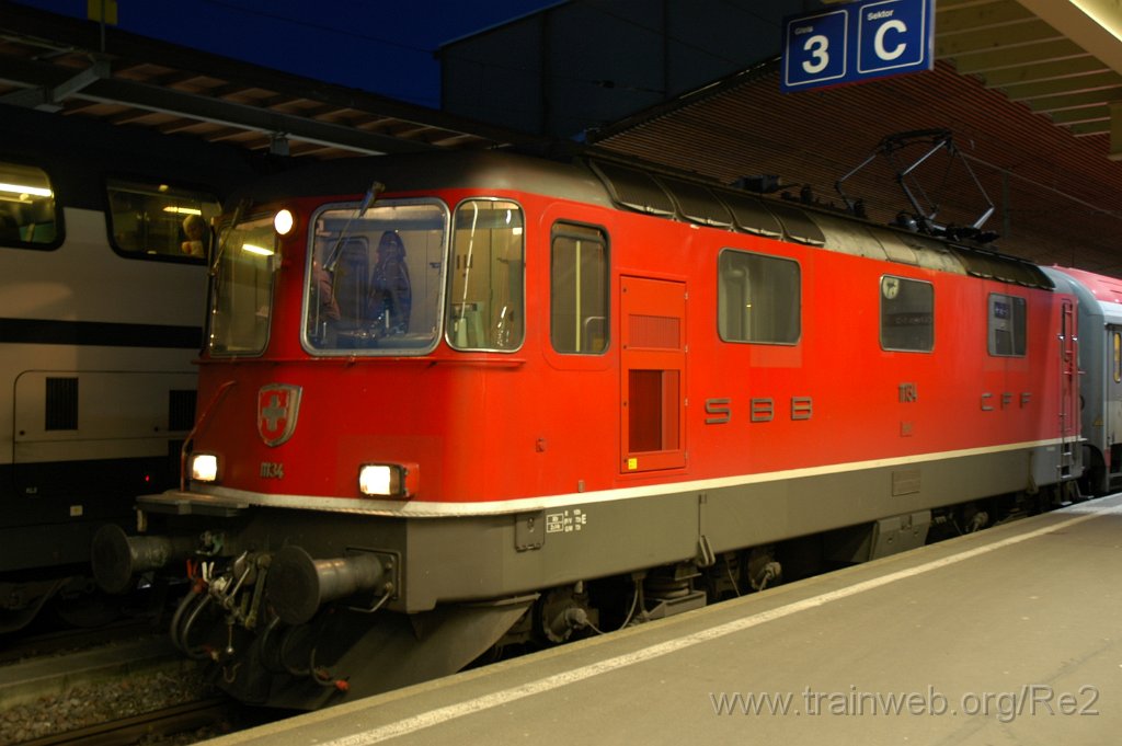 1832-0018-310310.jpg - SBB-CFF Re 4/4'' 11134 / Zürich HB 31.3.2010