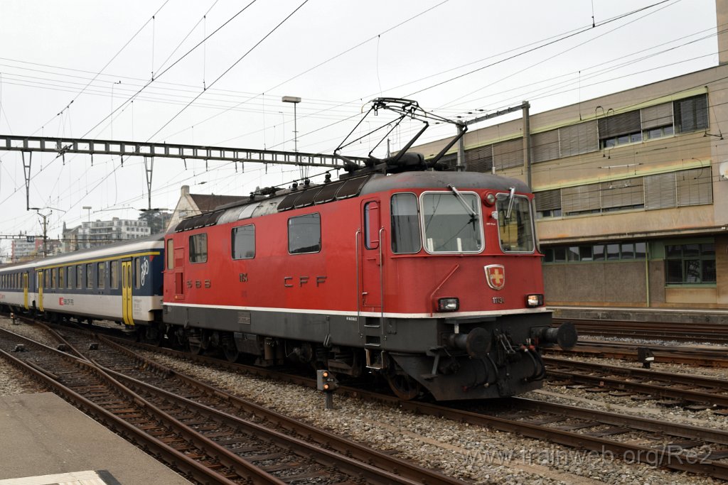 3773-0026-131115.jpg - SBB-CFF Re 4/4'' 11134 / Lausanne 13.11.2015