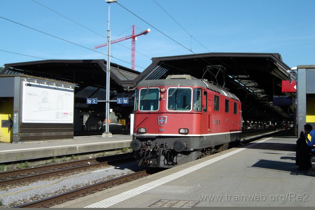 3661-0014-280815.jpg - SBB-CFF Re 4/4'' 11135 / Zürich HB 28.8.2015