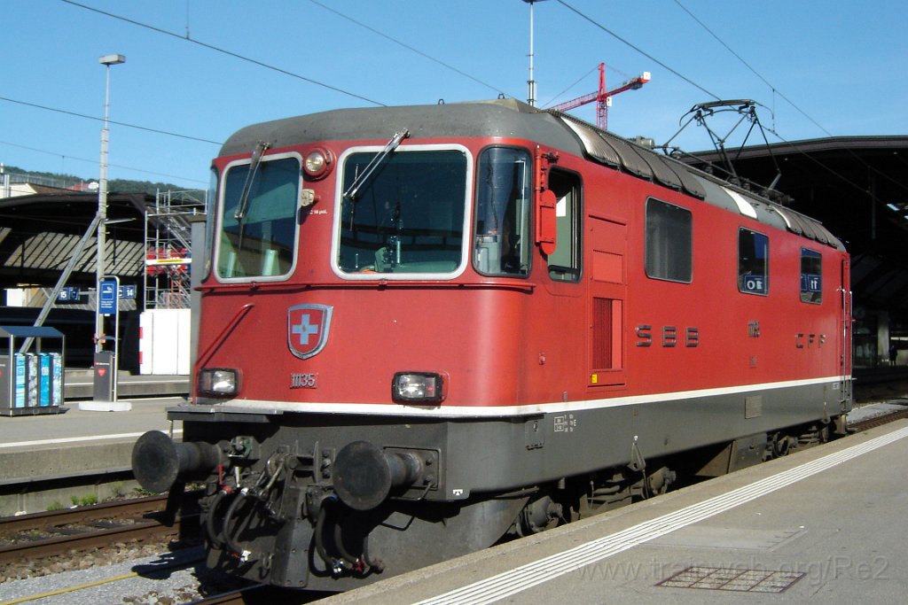 3661-0015-280815.jpg - Re 4/4" 11135 / Zürich HB 8.8.2015