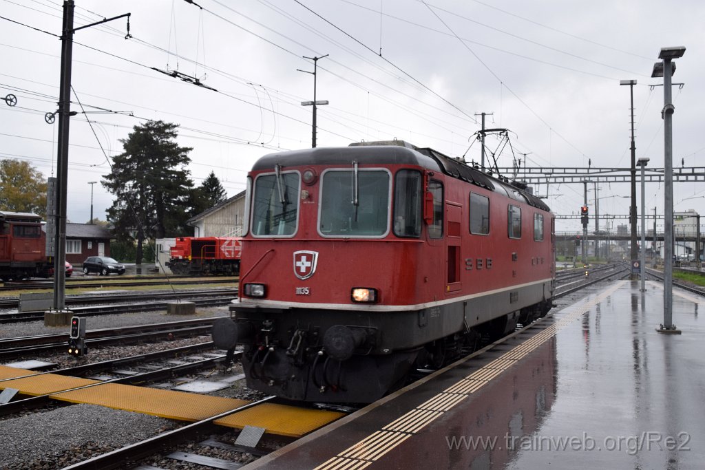 3699-0038-191015.jpg - SBB-CFF Re 4/4'' 11135 / Buchs SG 19.10.2015