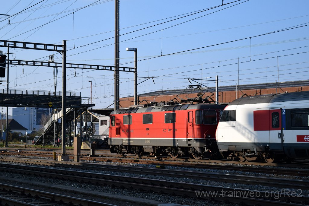 5209-0048-171118.jpg - SBB-CFF Re 4/4'' 11136 (Re 420.136-4)  (Re 91 85 4 420 136-4 CH-SBB) / Pratteln 17.11.2018