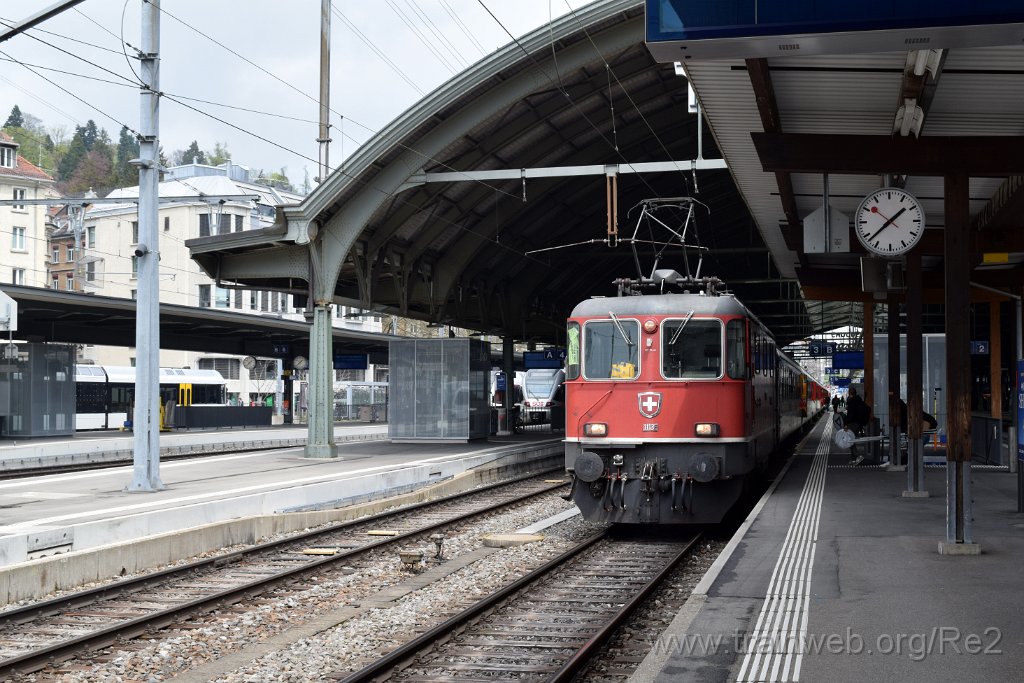 7997-0043-300422.jpg - SBB-CFF Re 4/4'' 11136 (Re 420.136-4)  (Re 91 85 4 420 136-4 CH-SBB) / St.Gallen HB 30.4.2022