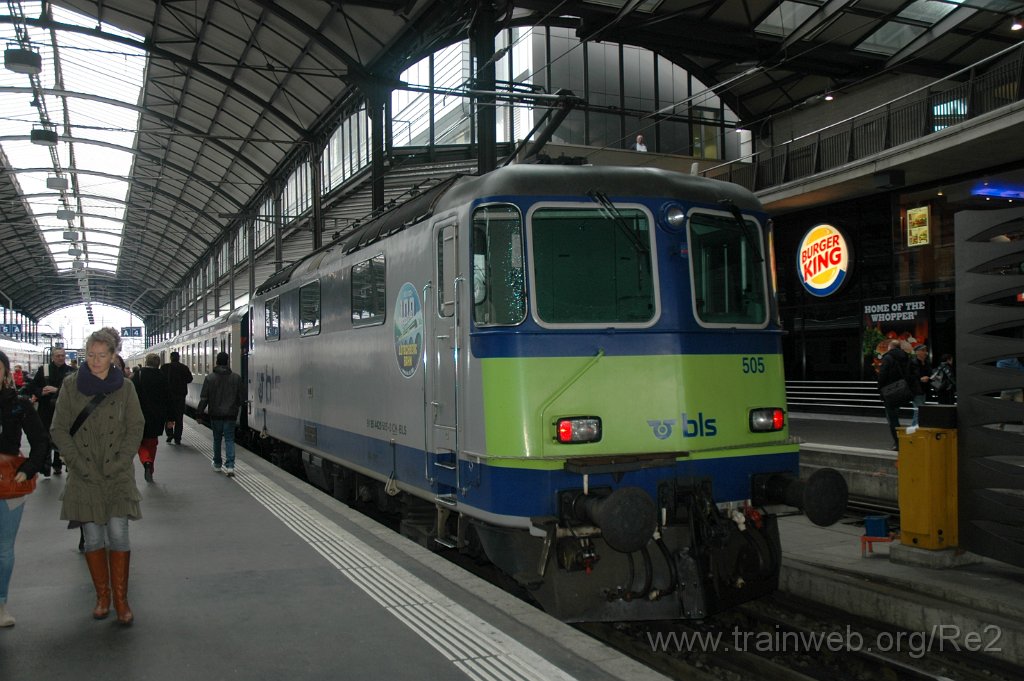2741-0035-090413.jpg - BLS Re 420.505-0 (Re 91 85 4 420 505-0 CH-BLS) / Luzern 9.4.2013