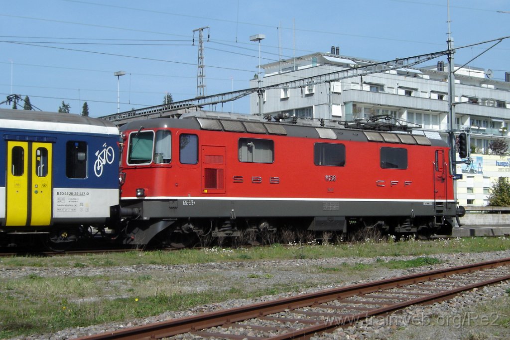 1307-0040-130407.jpg - SBB-CFF Re 4/4'' 11138 / Wallisellen 13.4.2007