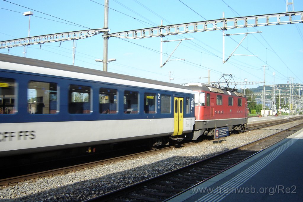 1369-0013-110807.jpg - SBB-CFF Re 4/4'' 11139 / Yverdon 11.8.2007