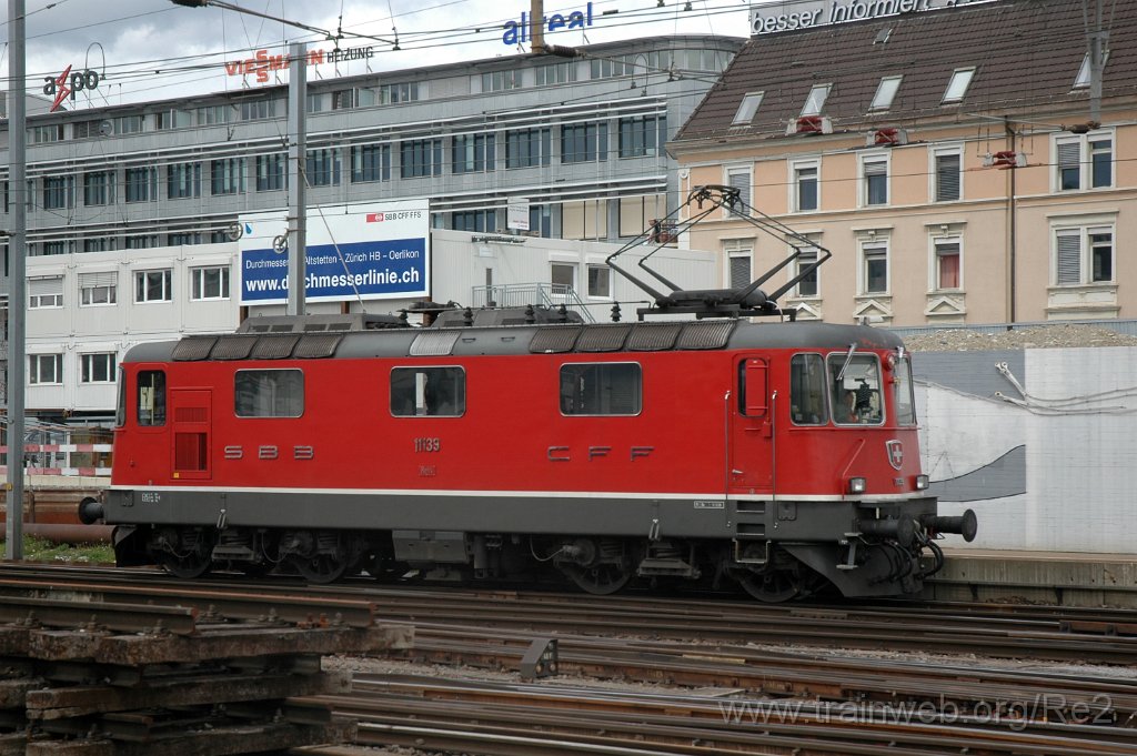 2363-0038-210412.jpg - SBB-CFF Re 4/4'' 11139 / Zürich HB 21.4.2012