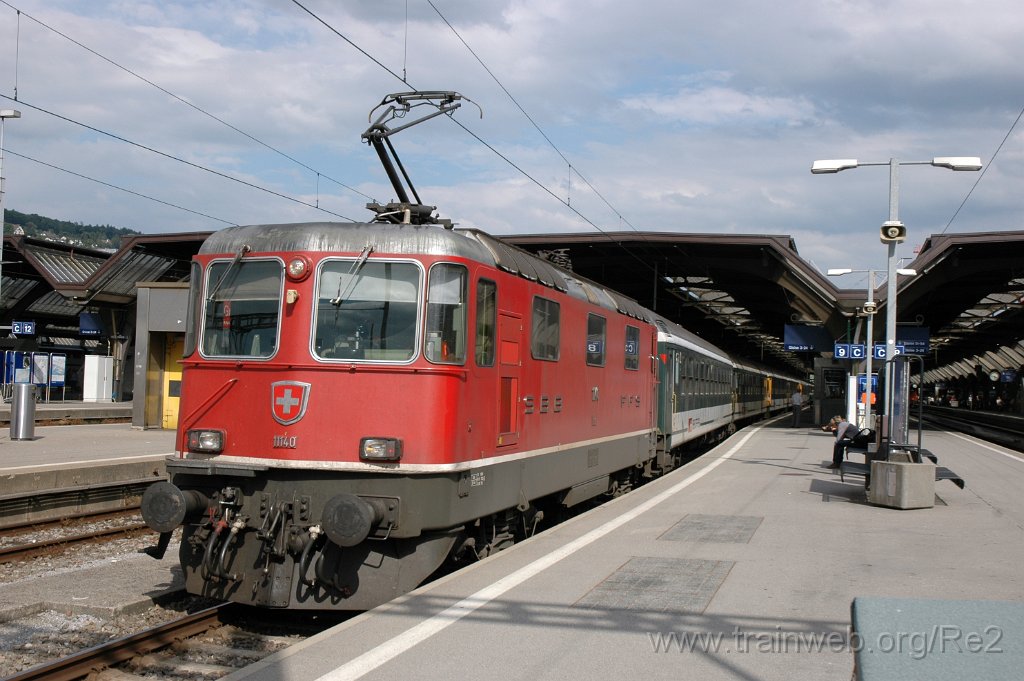 2132-0001-100611.jpg - SBB-CFF Re 4/4'' 11140 / Zürich HB 10.6.2011