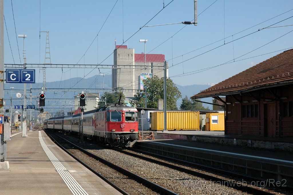 2611-0044-140912.jpg - SBB-CFF Re 4/4'' 11140 / St.Margrethen 14.9.2012