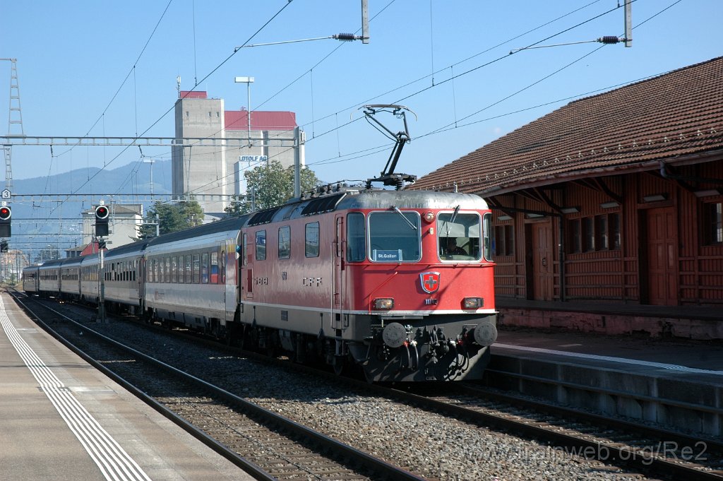 2611-0047-140912.jpg - SBB-CFF Re 4/4'' 11140 / St.Margrethen 14.9.2012