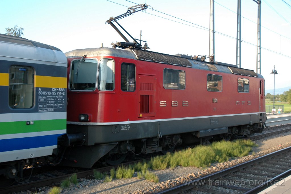 2926-0002-290813.jpg - SBB-CFF Re 4/4'' 11140 / Pfäffikon SZ 29.8.2013