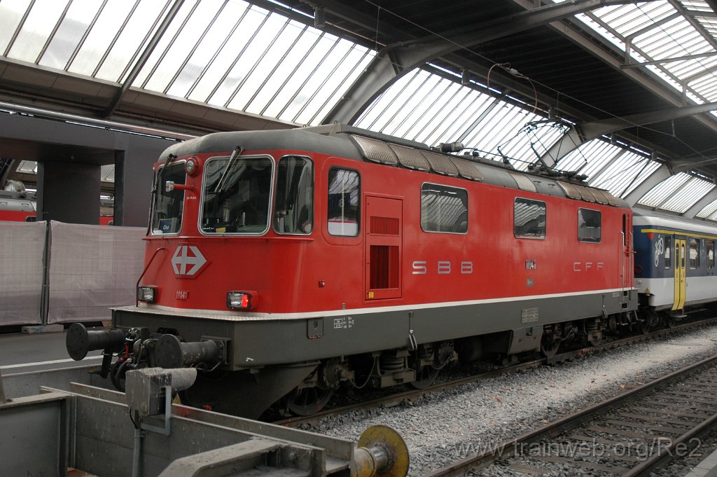 3014-0020-301113.jpg - SBB-CFF Re 4/4'' 11141 / Zürich HB 30.11.2013