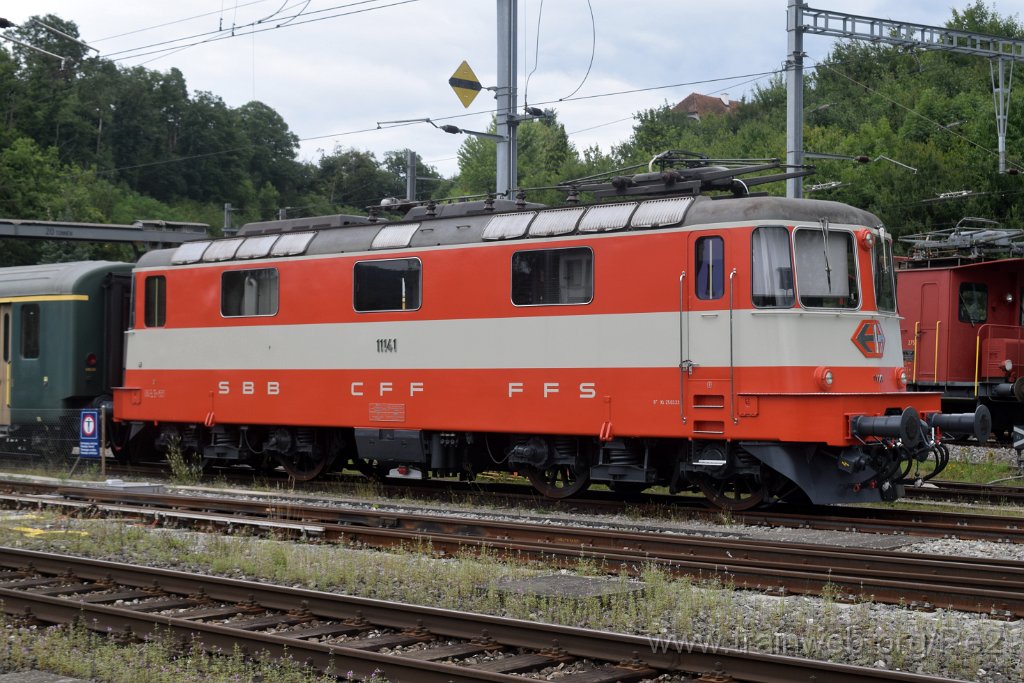 9921-0024-310725.jpg - DSF Re 4/4'' 11141 / SBB-CFF (Re 91 85 4 420 141-4 CH-DSF) / Koblenz (Dépot) 31.7.2025