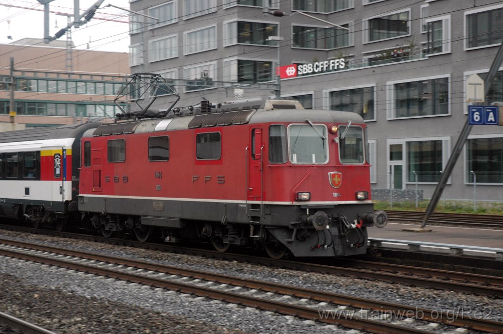 3367-0047-161014.jpg - SBB-CFF Re 4/4'' 11144 / Zürich-Altstetten 16.10.2014
