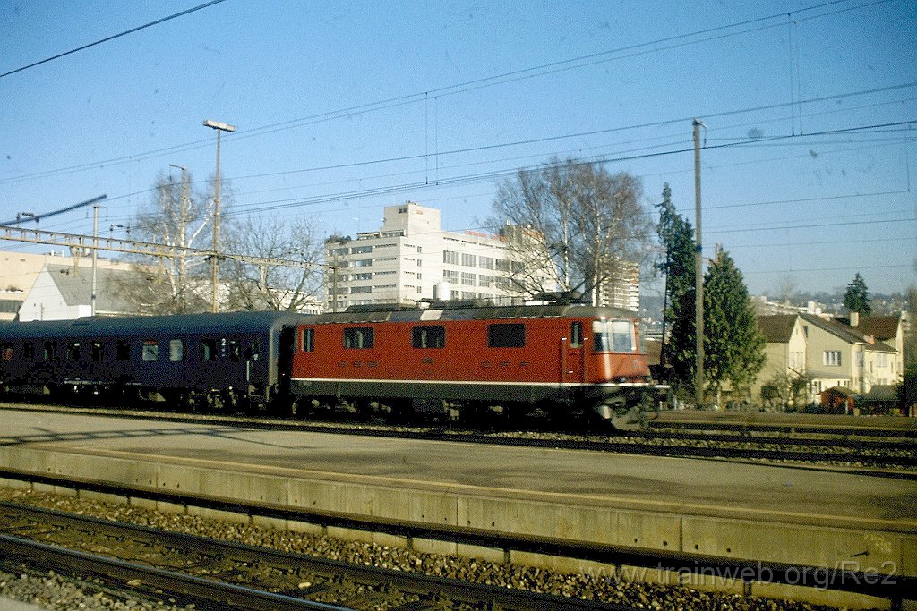 0701-0027.jpg - SBB-CFF Re 4/4'' 11146 / Zürich-Altstetten 13.2.1998