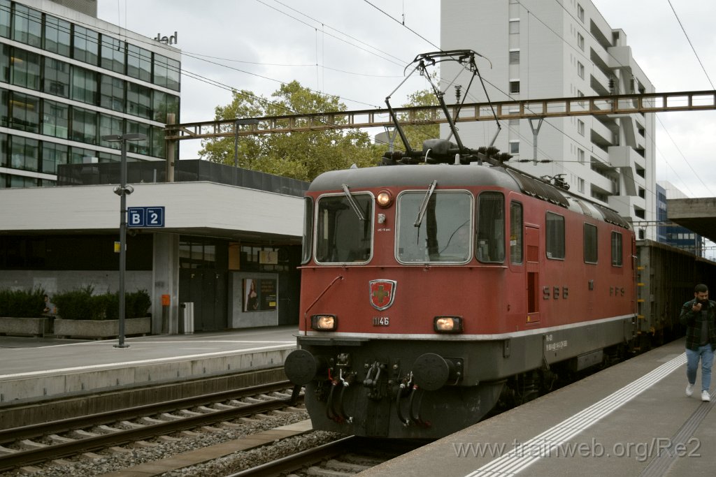 9398-0020-041024.jpg - SBB-CFF Re 4/4'' 11146 (Re 420.146-3)  (Re 91 85 4 420 146-3 CH-SBB) / Zürich-Altstetten 4.10.2024
