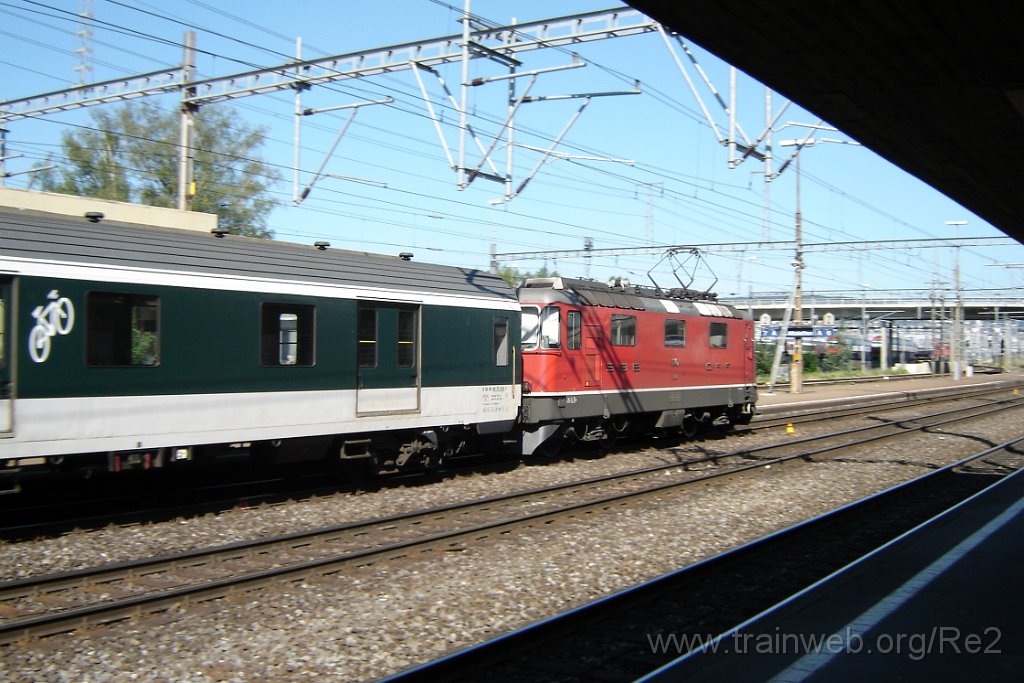 1523-0040-280608.jpg - SBB-CFF Re 4/4'' 11147 / Zürich-Altstetten 28.6.2008