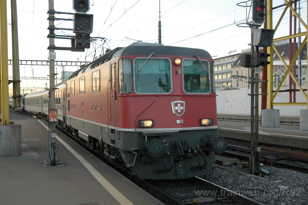 2062-0025-070211.jpg - SBB-CFF Re 4/4'' 11148 / Zürich HB 7.2.2011