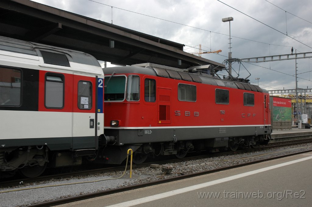 2497-0034-120712.jpg - SBB-CFF Re 4/4'' 11148 / Zürich HB 12.7.2012