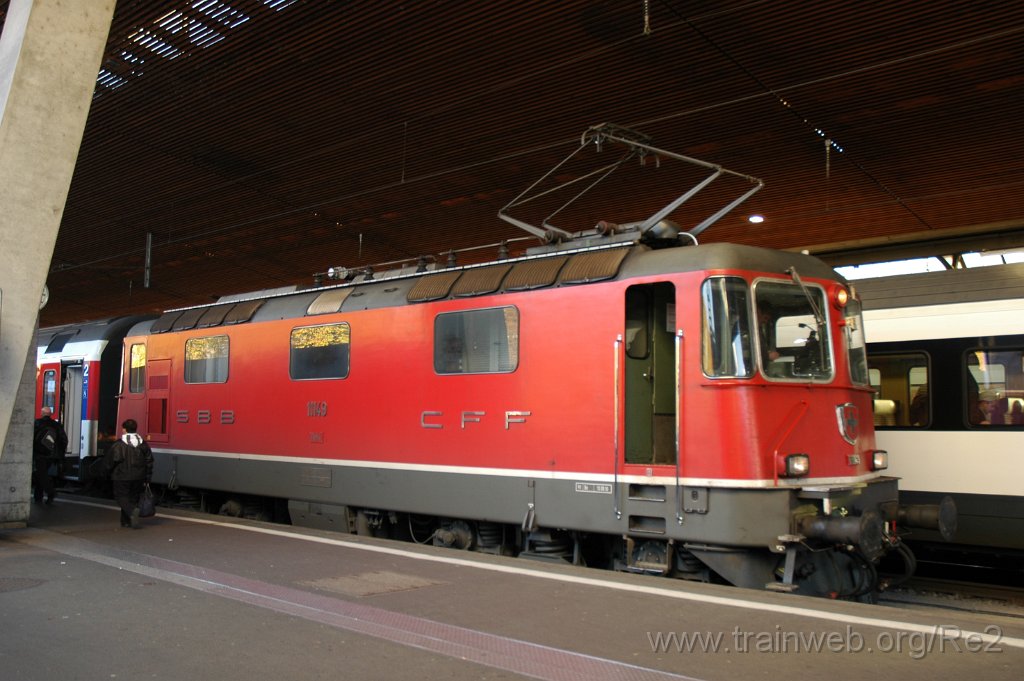 2014-0016-291010.jpg - SBB-CFF Re 4/4'' 11149 / Zürich HB 29.10.2010