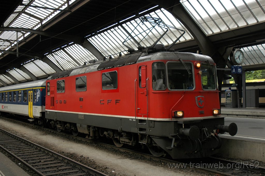 1953-0006-230710.jpg - SBB-CFF Re 4/4'' 11150 / Zürich HB 23.7.2010