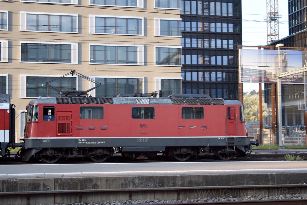 4120-0041-310816.jpg - Re 4/4" 11150 (Re 420.150-5) / Zürich-Altstetten 31.8.2016