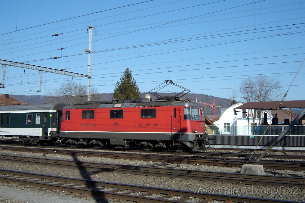 1448-0040-160208.jpg - SBB-CFF Re 4/4'' 11153 / Dietikon 16.2.2008