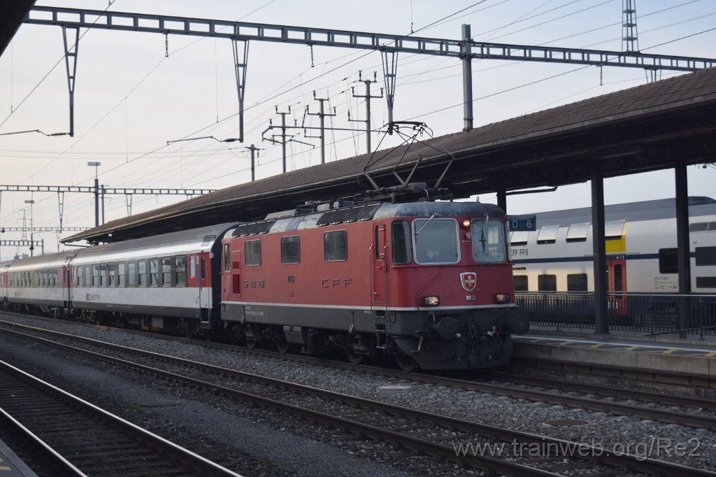 4845-0023-060218.jpg - SBB-CFF Re 4/4'' 11153 (Re 420.153-9)  (Re 91 85 4 420 153-9 CH-SBB) / Pfäffikon SZ 6.2.2018