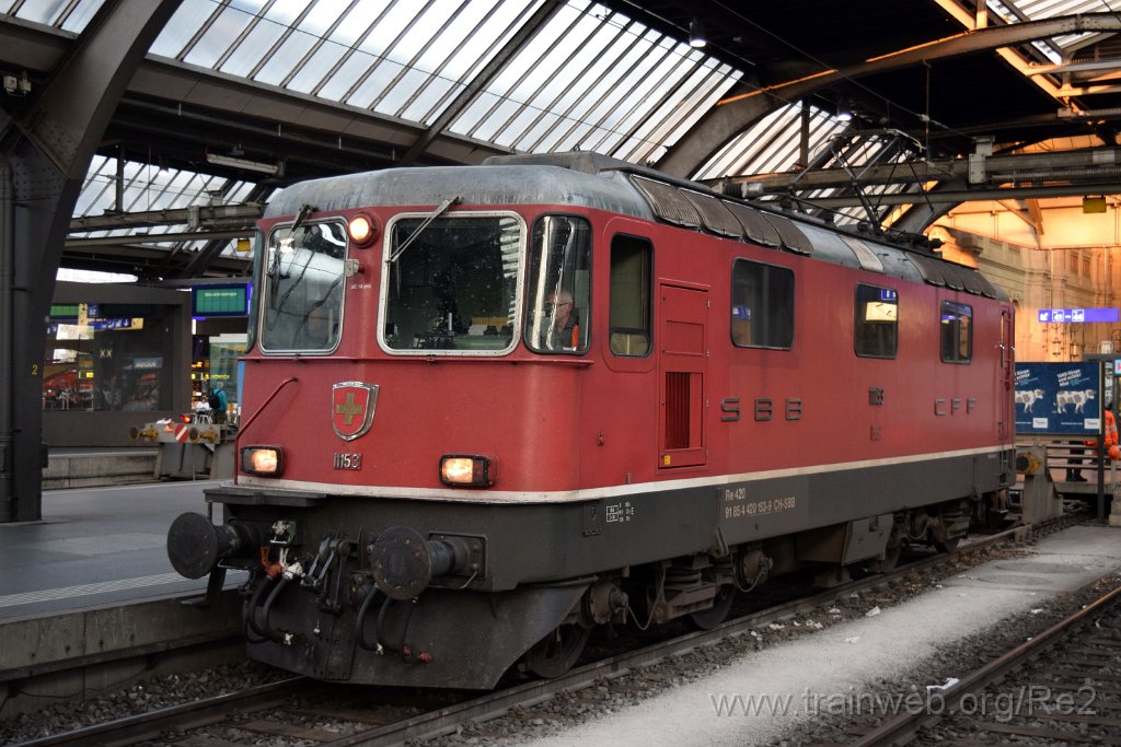5113-0028-170918.jpg - SBB-CFF Re 4/4'' 11153 (Re 420.153-9)  (Re 91 85 4 420 153-9 CH-SBB) / Zürich HB 17.9.2018