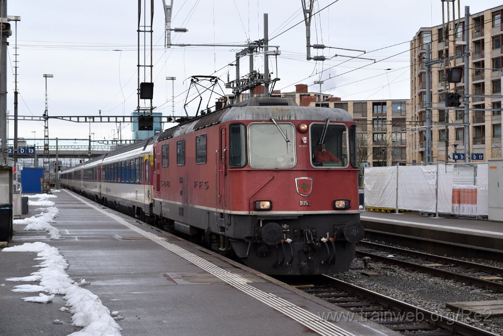 7262-0038-230121.jpg - SBB-CFF Re 4/4'' 11153 (Re 420.153-9)  (Re 91 85 4 420 153-9 CH-SBB) / Zürich HB 23.1.2021