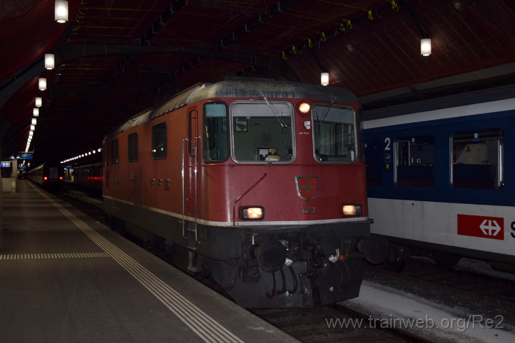 7267-0037-230121.jpg - SBB-CFF Re 4/4'' 11153 (Re 420.135-6)  (Re 91 85 4 420 135-6 CH-SBB) / Zürich HB 23.1.2021