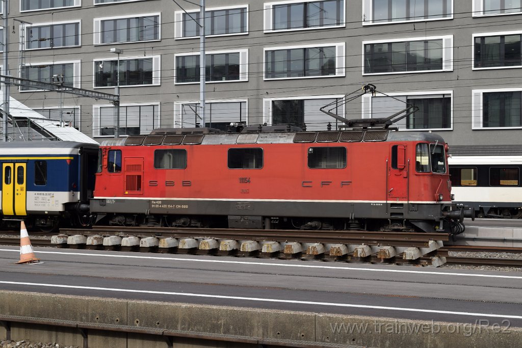5333-0008-060319.jpg - SBB-CFF Re 4/4'' 11154 (Re 420.154-7)  (Re 91 85 4 420 154-7 CH-SBB) / Zürich-Altstetten 6.3.2019
