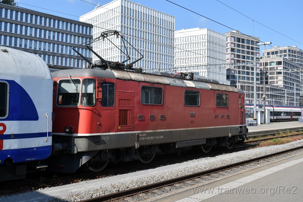 9755-0019-180525.jpg - SBB-CFF Re 4/4'' 11154 (Re 420.154-7)  (Re 91 85 4 420 154-7 CH-SBB) / Zürich HB 18.5.2025