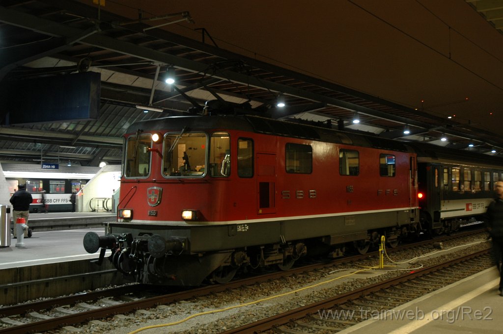 2262-0014-231111.jpg - SBB-CFF Re 4/4'' 11155 / Zürich HB 23.11.2011