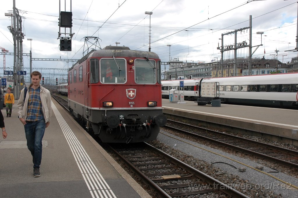 3609-0046-200615.jpg - SBB-CFF Re 4/4'' 11155 / Zürich HB 20.6.2015