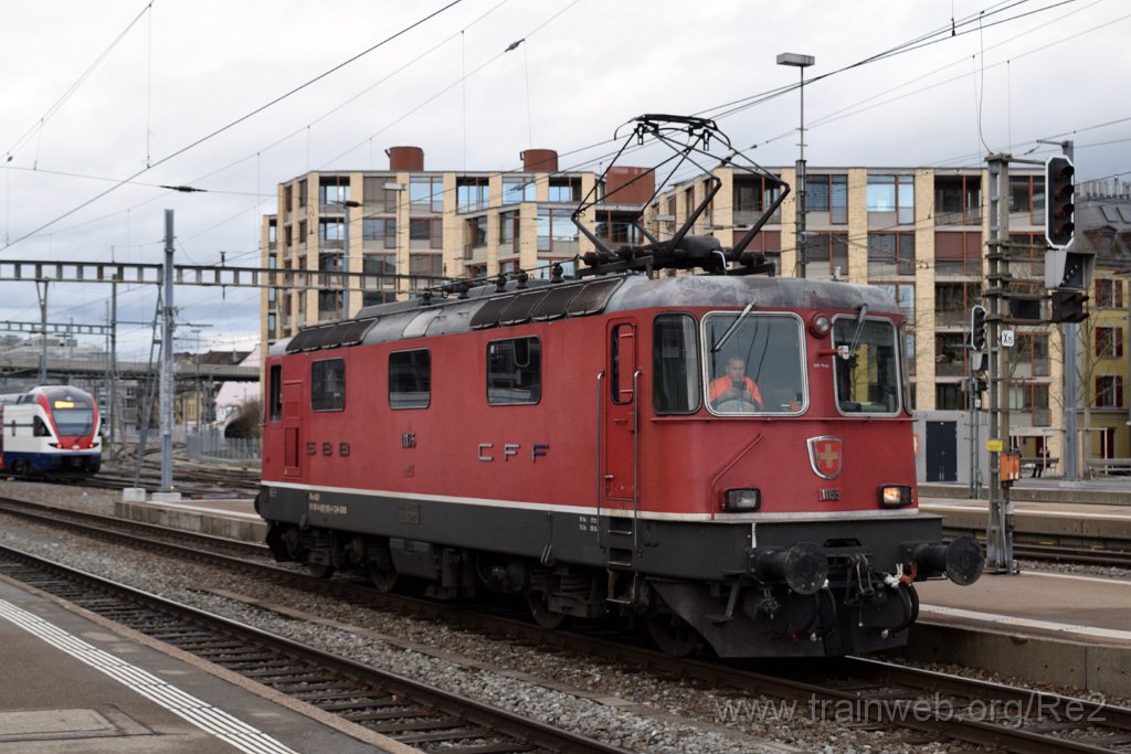7248-0026-291220.jpg - SBB-CFF Re 4/4'' 11155 (Re 420.155-4)  (Re 91 85 4 420 155-4 CH-SBB) / Zürich HB 29.12.2020